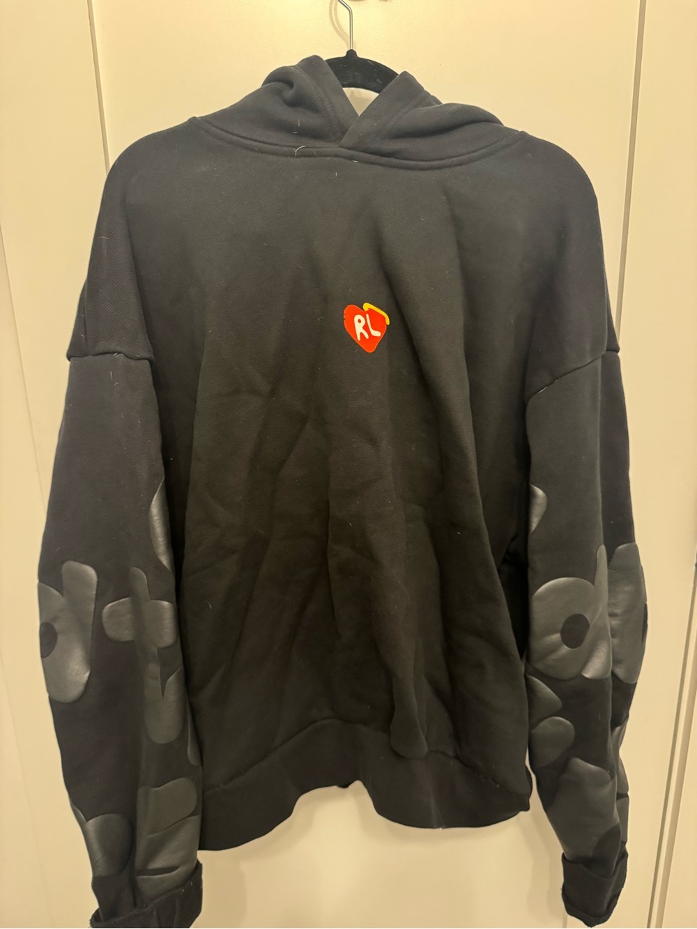 Red Letters - Trust in God Hoodie. Size L